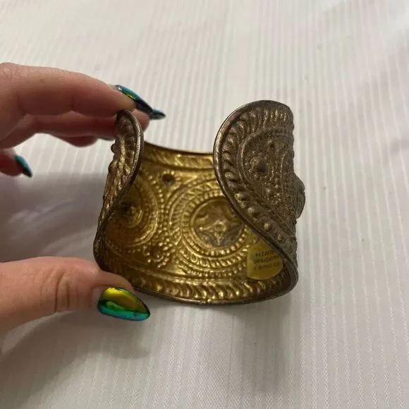 Krisa Greek Jewelry Cuff Bracelet Rare - Picture 8 of 8
